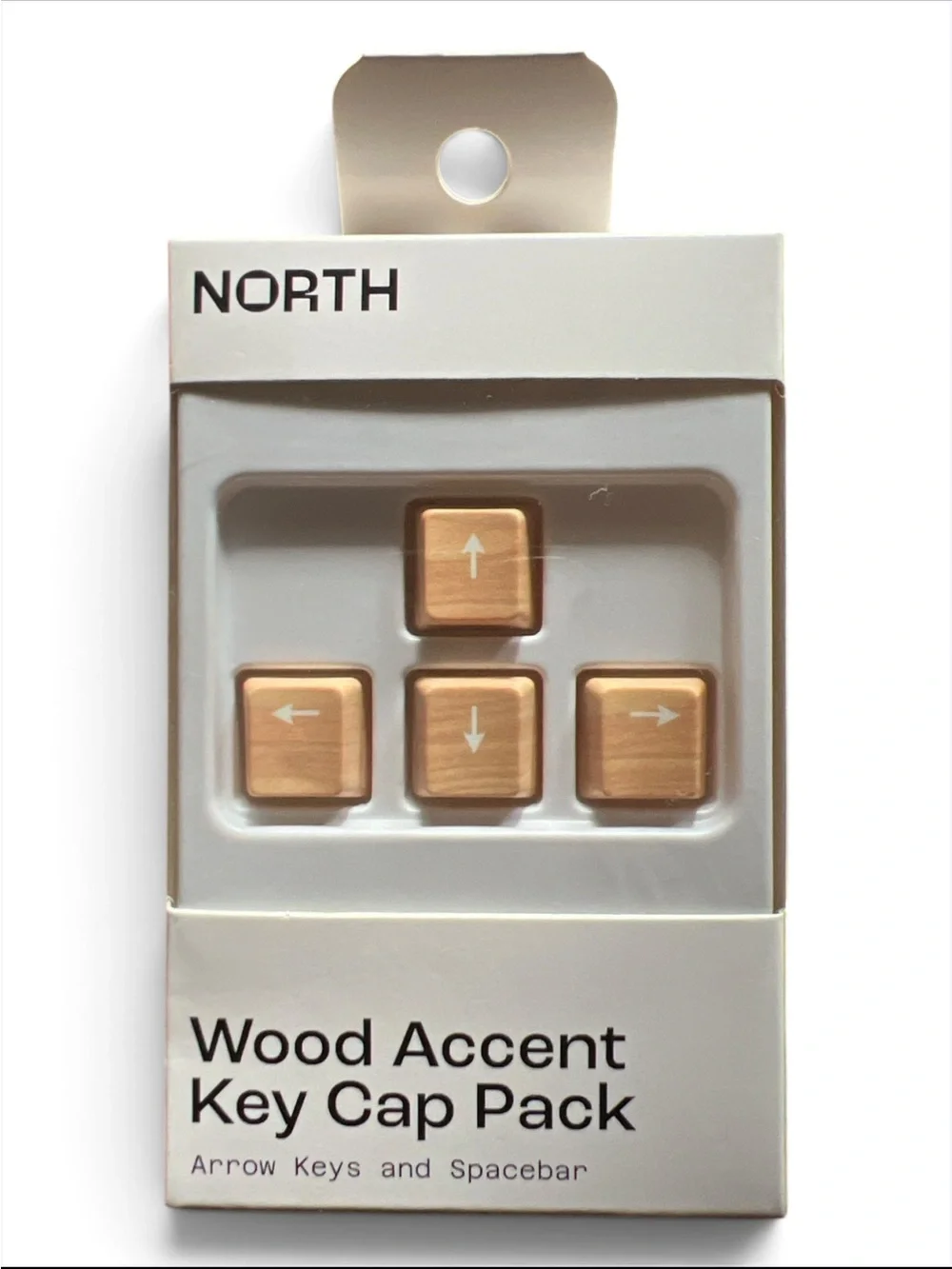 5 for $15 North Wood Grain Accent Key Cap Pack - Mechanical Keyboard Accessories